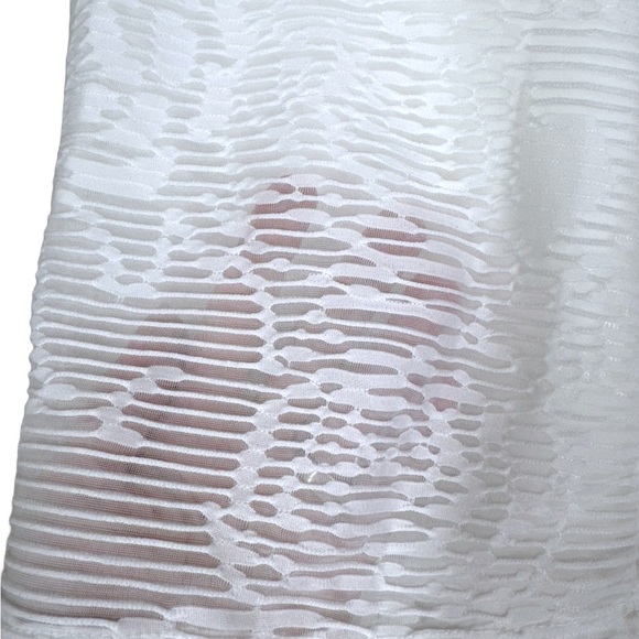 Camila Coelho Aurora Cutout Jumpsuit in White Textured Stretch Burnout REVOLVE - Picture 8 of 12